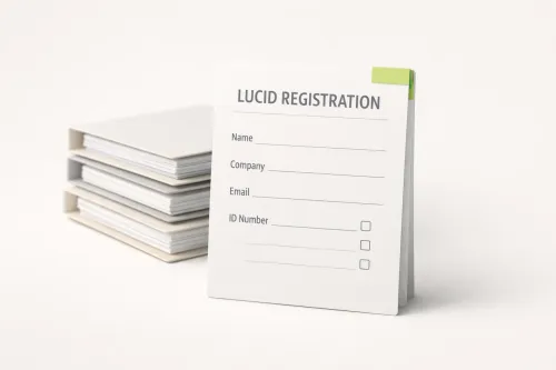 LUCID Registrierung Schritt für Schritt