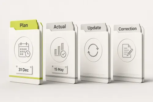 LUCID quantity reporting: report types and technical deadlines